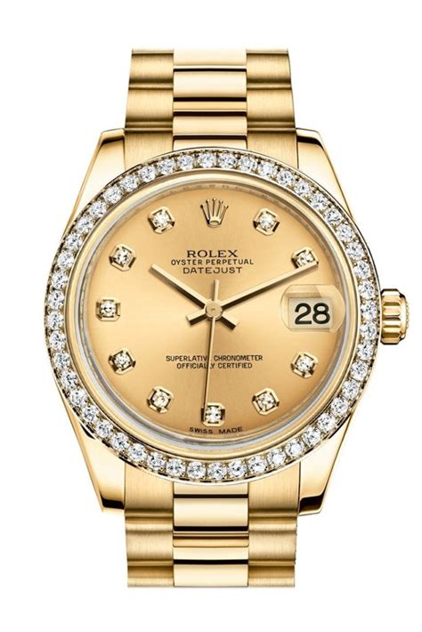 rolex datejust 31 diamond